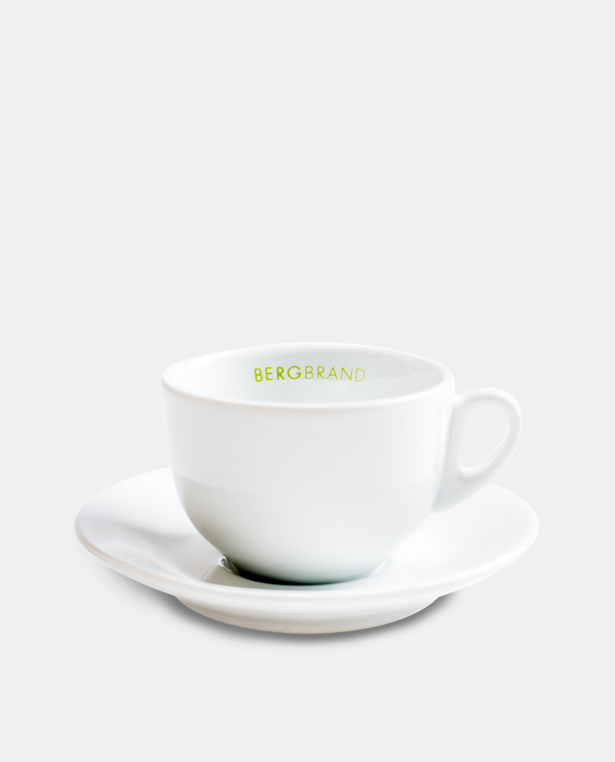 Cappuccinotasse Unterteller Porzellan