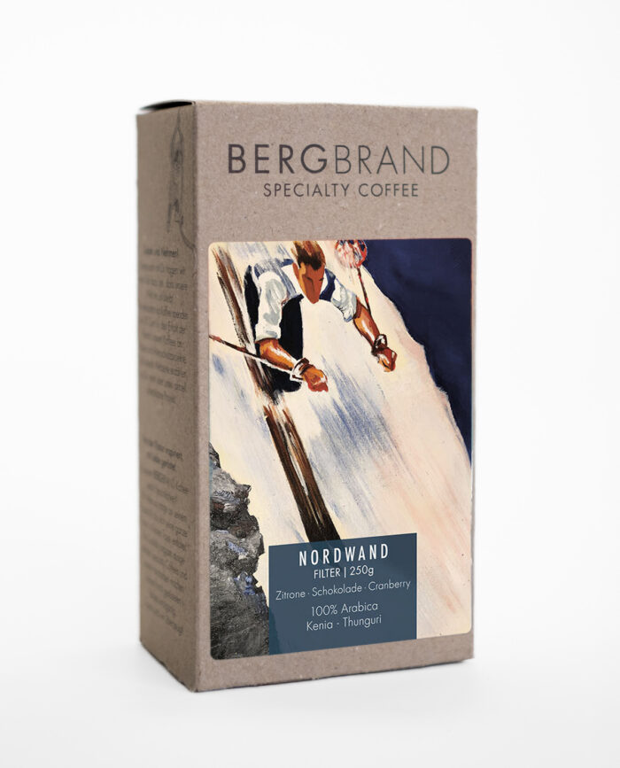 Karton Bergbrand Filterkaffee Nordwand 250g
