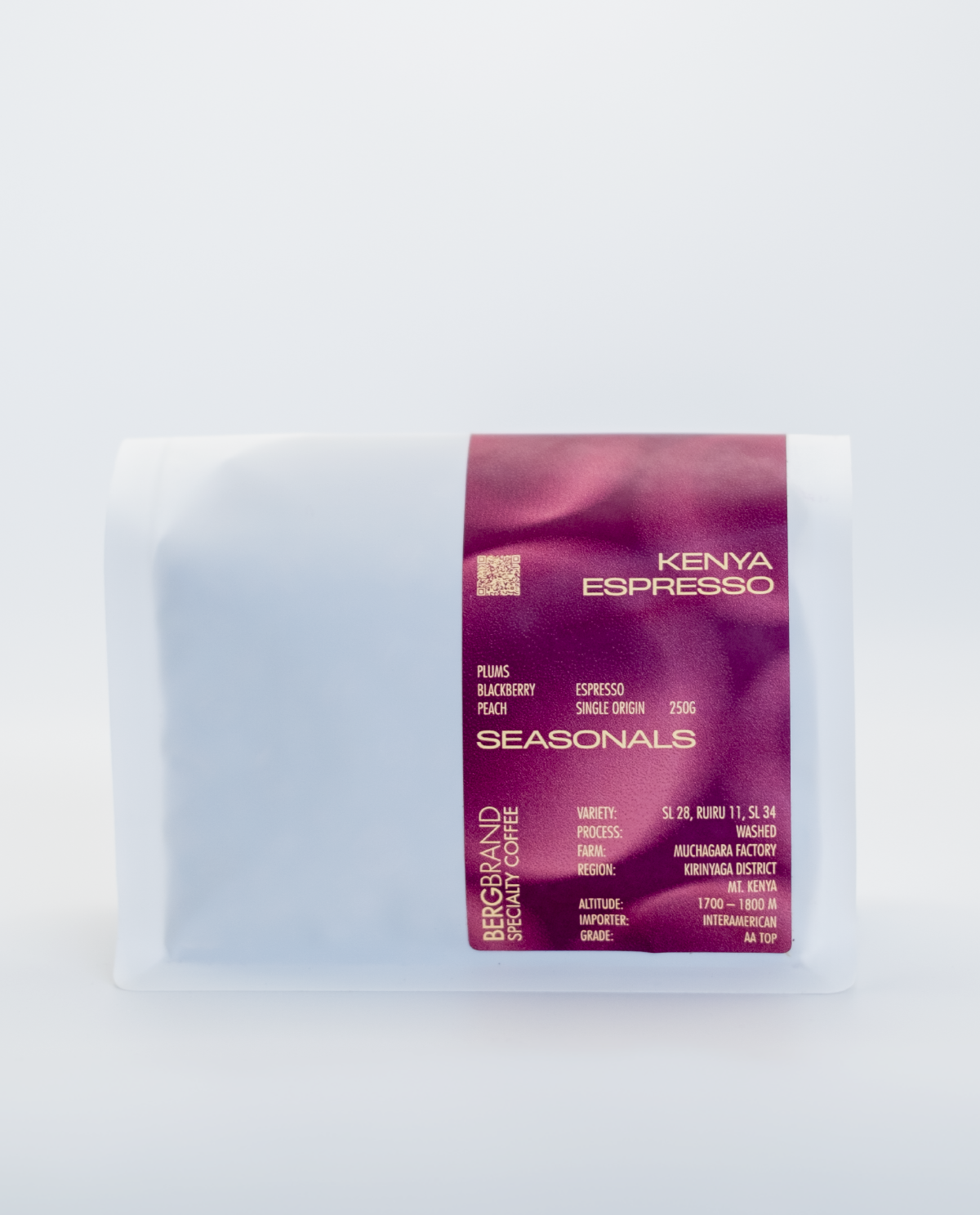 Produktfoto BERGBRAND Kaffeerösterei aus Nürnberg Seasonal Specialty Coffee aus Kenia Espresso